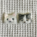 オーダー品☆羊毛フェルトの猫✖️2