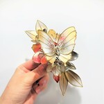 【オーダー専用】1様　桜と小さな蝶のかんざし