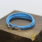 [送料無料] 二重巻きの組紐ブレスレット