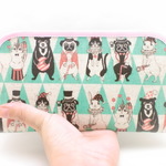ラクチン♪長財布「動物たちのパレード」