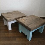 アンティーク風のミニスツール