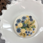 刺繍ブローチ