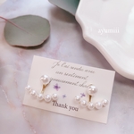 𝓅𝑒𝒶𝓇𝓁  ❤︎‬    バックキャッチパールピアス