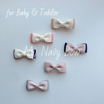 【New!!今だけお試し価格】for Baby & Toddler🎀ダブルリボンのベビークリップ キッズクリップ 2点セット 