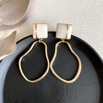 antique gourd 大ぶりピアス/イヤリング