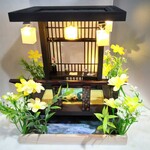 華々しい池の和風🌿個室【ドールハウス現品販売】