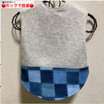 ぱっちん♪（グレー）パッチワーク風