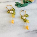 【お客様ご予約品】『檸檬lemon』🍋フープピアス 