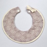 刺繍柄スタイピンク