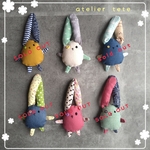 ペットのPitto（ピット）マグネット　ぬいぐるみ　キッズ　atelier tete