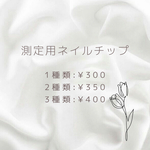 ▫️測定用ネイルチップ▫️