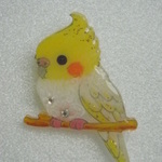 ブローチ＊オカメインコ