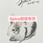 愛兎似顔絵