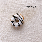 ホワイトデー限定！ホワイトチョコドーナツ（マグネット）