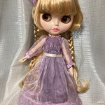 ブライス　洋服　アウトフィット　オーガンジーワンピース:パープル
