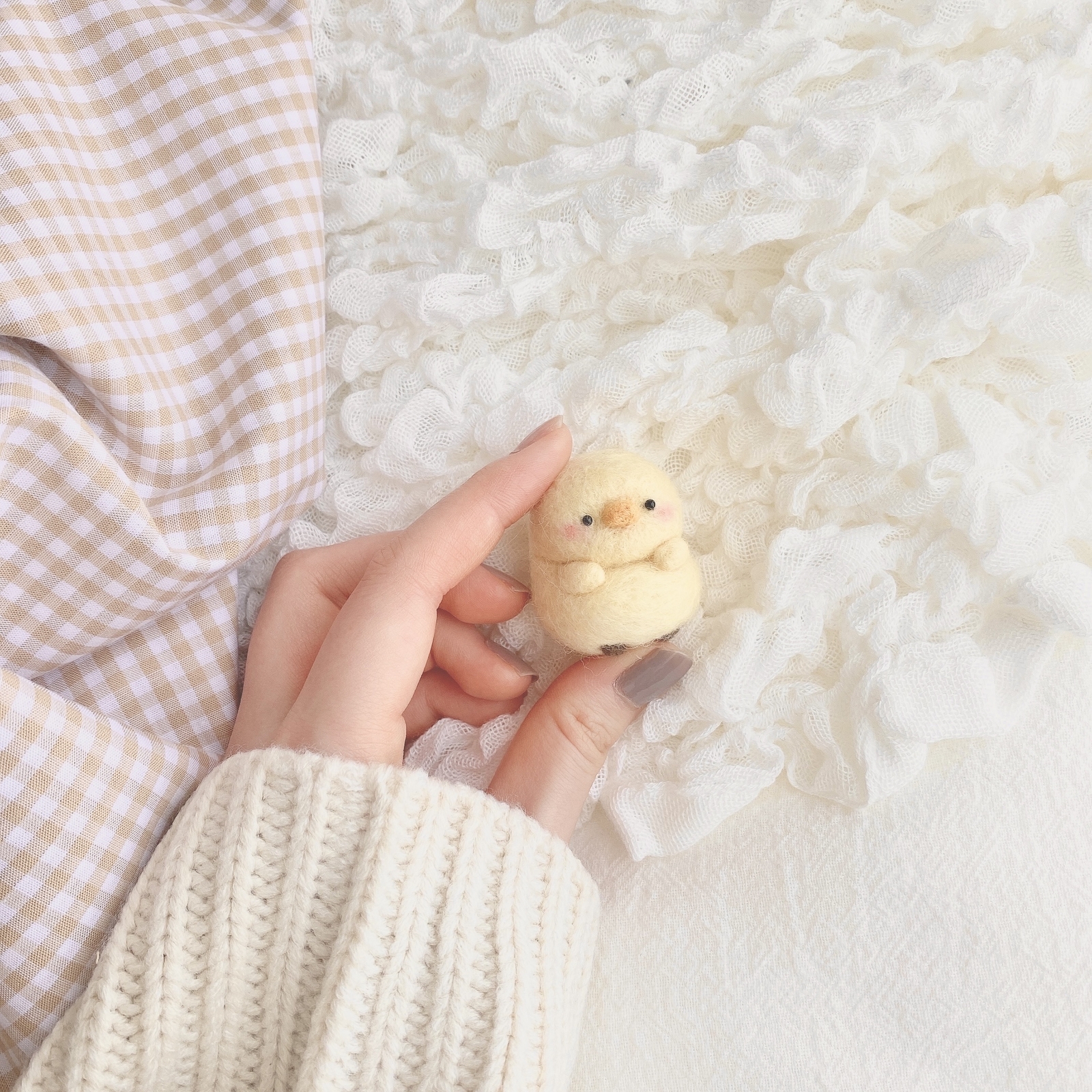 再販8＊🐥ぽっちゃり ひよこ の マスコット🐥 - ぽっちゃり