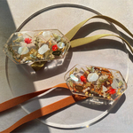 2way flower clear ponyhook