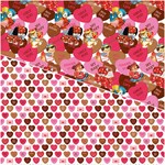 ラッピングペーパー57.valentine hearts