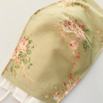 春不織布マスクカバー（L）YUWA薔薇🌹シリーズ＊ハンドメイドマスクカバー