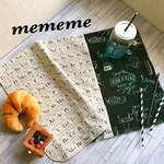 [専用出品] 男の子に大人気！深海の生物/元素記号40×50ランチョンマット/小学校給食