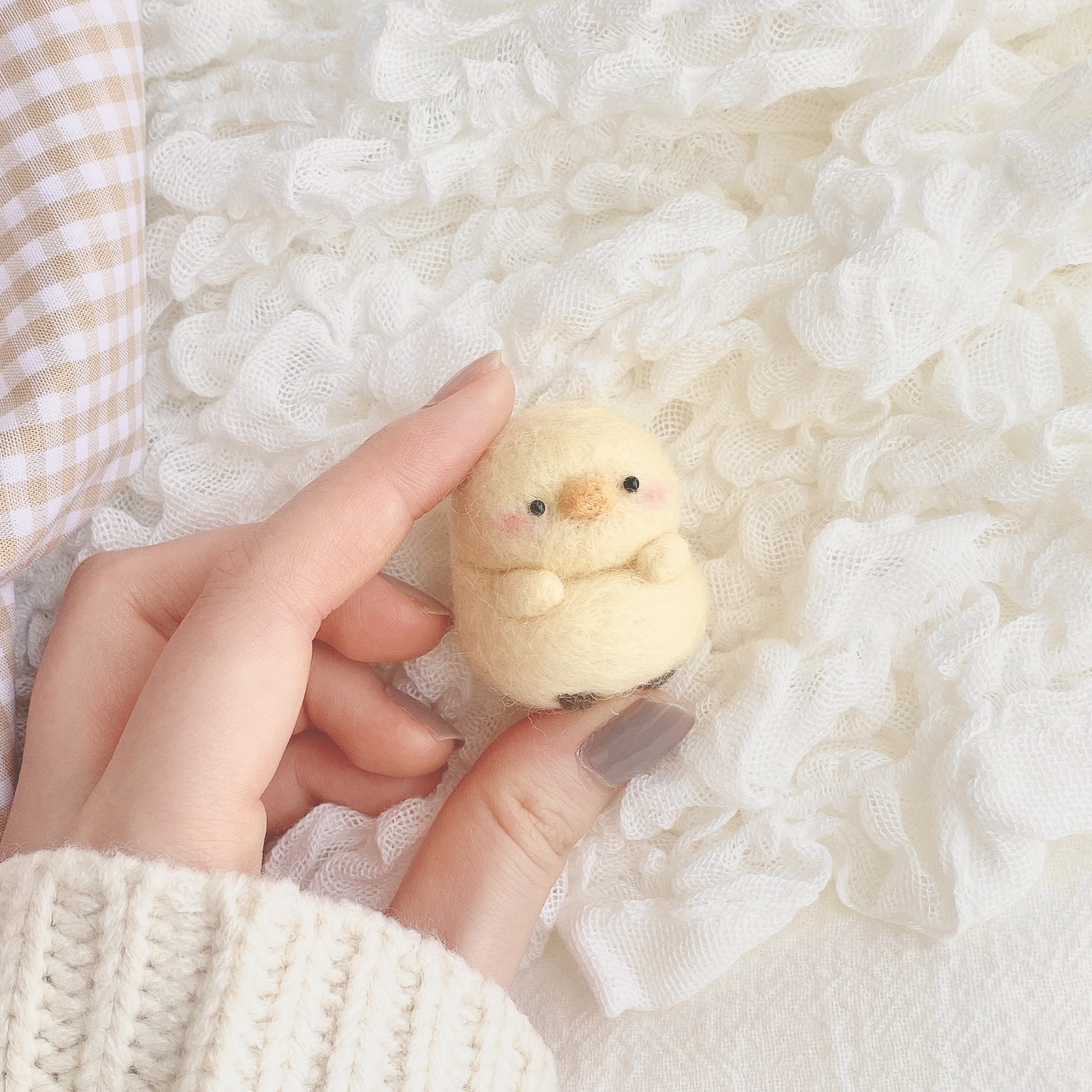 再販8＊🐥ぽっちゃり ひよこ の マスコット🐥 - ぽっちゃり