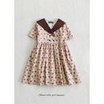 ♡プルミエール作品・40％ OFF Special Price♡リバティ生地ローザ　ガールワンピース<100cm>