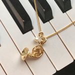 【再販】可愛いホルンのネックレス🎶