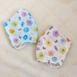【2枚セット送料無料】子供用マスクSサイズ(6歳〜8歳用)【花とチョウチョ】