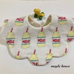 ミルク柄のもくもくスタイ