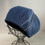 リメイクDENIMのベレー（ブルー58〜60）