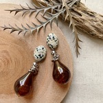 ダルメシアン×マーブルピアス