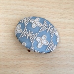 ミナペルホネン ポニーフック handmade beads garden 水色