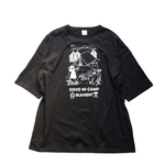 一緒にキャンプ行かへん？ビッグシルエットT 豆工房オールスター