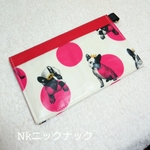 マスクケース（通帳ケース）　DOG☆Nkニックナック