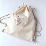 2wayお着替え袋【beige】
