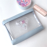 `new size’ コフレポーチ16〖ash blue〗