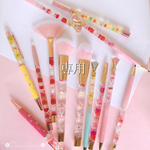 forest cat様専用𑁍 ダイヤ付き ハーバリウムシャーペン (レジン)-緑色-