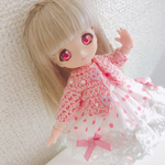 胸きゅんピンクのワンピース♡セット