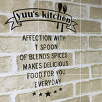 キッチンステッカー タイプA セミオーダー　オーダーサイズ