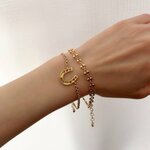 Horse shoe bracelet