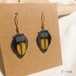 凛々しいハシビロコウピアス⭐︎