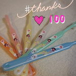 雑誌掲載♡鳥さん歯ブラシ