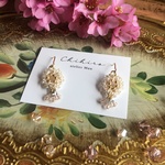 ピアス【ひかりの花】