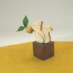 木の実を差し出すリスさん