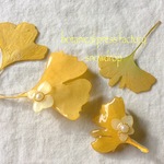 okanim333 様専用ページ   yellow colored leaves＜ブローチ＞※大サイズ