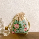 ティルダの巾着Sミントグリーン