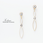 Simple Leaf(492) ピアス/ノンホールピアス/樹脂ピアス