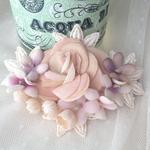 diamond flower バレッタ　＃1