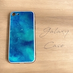星空のガラススマホケース