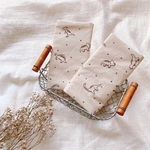 抱っこ紐　よだれカバー　ダイナソー　アイボリー